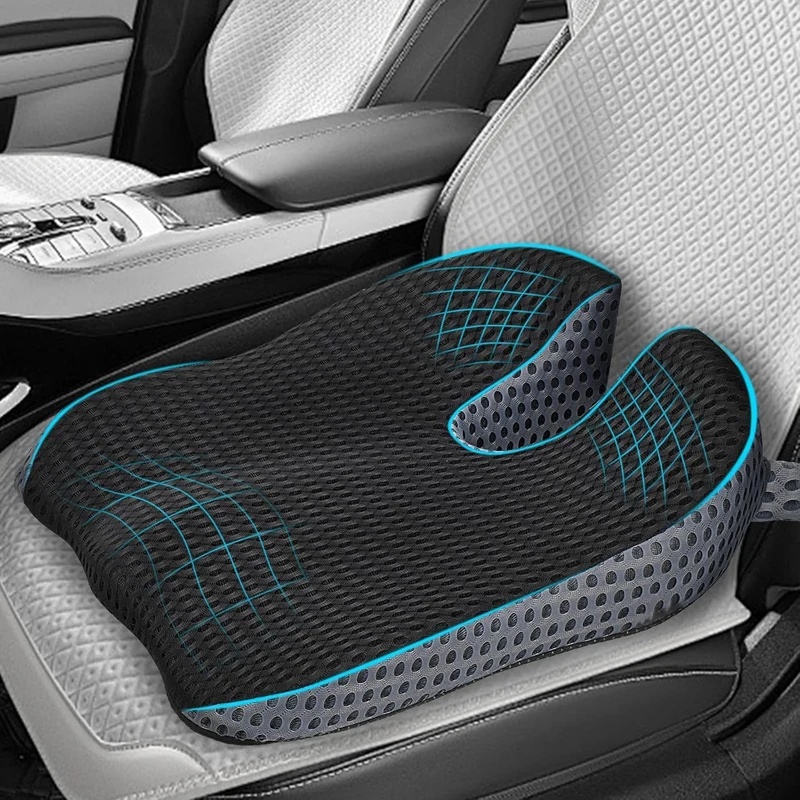 Car Seat Cushion Memory Foam - Memory Foam Car Wedge Seat Cushion