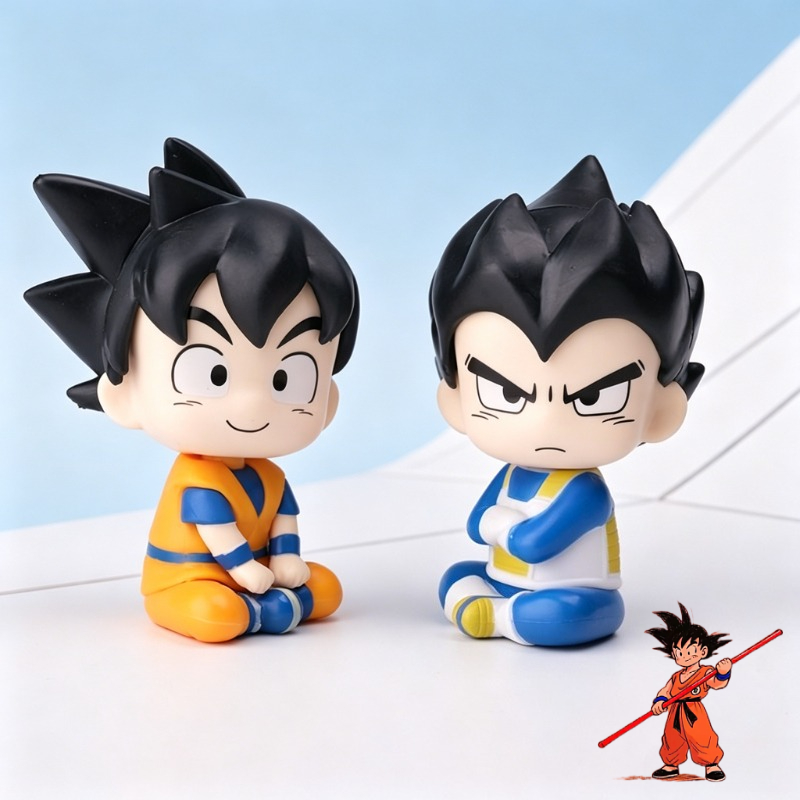 Car Accessories In Japan - Dragon Ball chibi Son Goku Vegeta