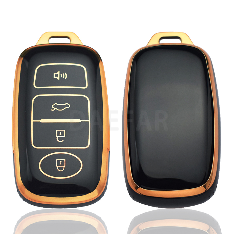 4 Buttons Car Key Fob TPU Car  - Car Accessories Malaysia 评论和价格