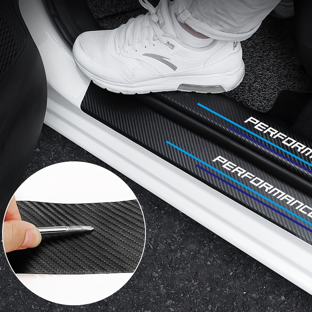 4pcs Carbon Fiber Sill Plate S - Car Accessories Ebay 评论和价格