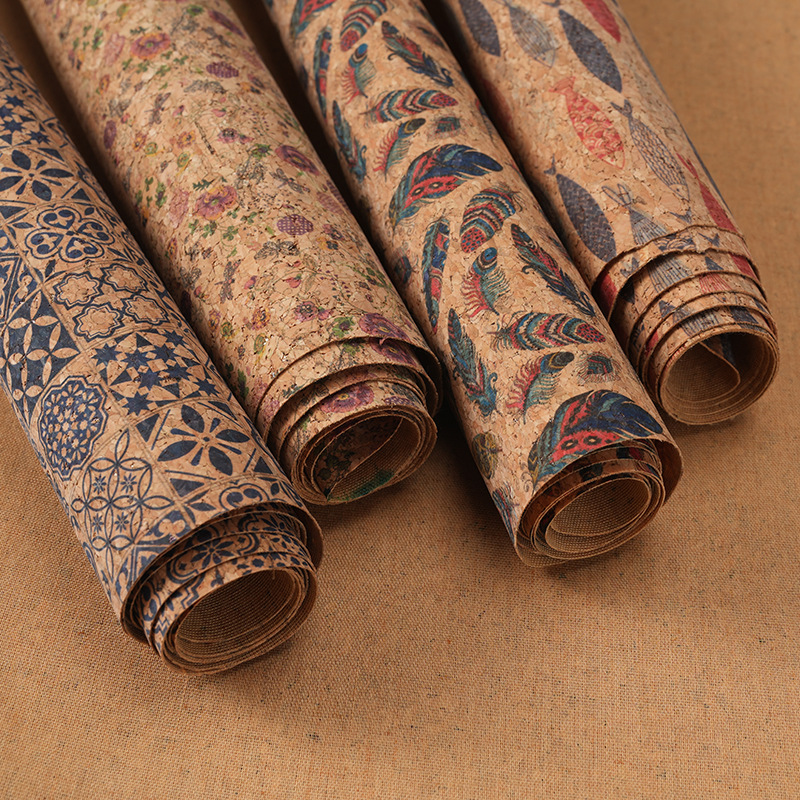 100x138cm Cork Printed PU Leat - Car Accessories Cork 评论和价格