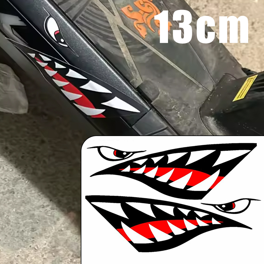 JDM Shark Mouth Teeth Car Stic - Car Accessories On Amazon 评论和价格