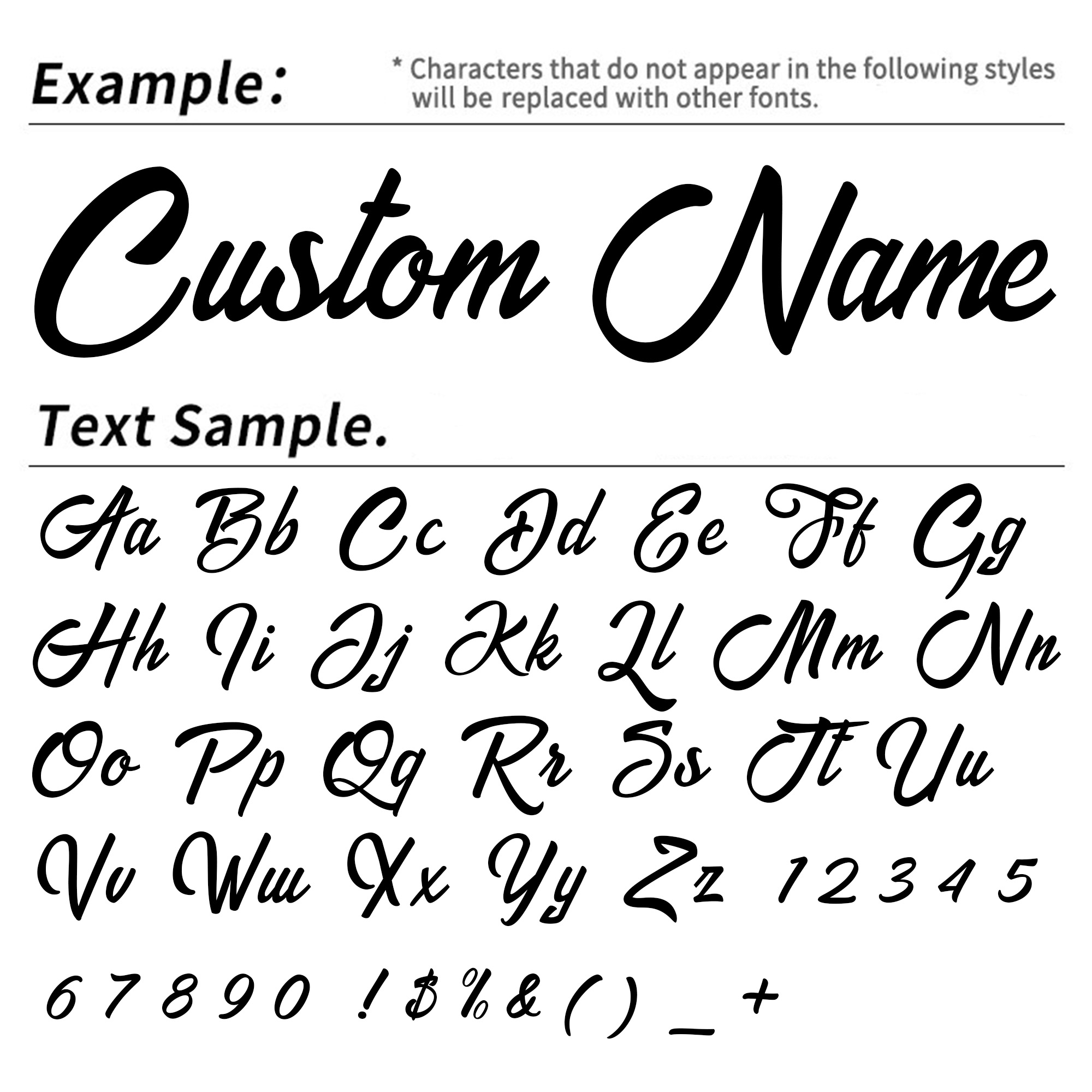2PCS Custom Cursive Name Vinyl - Car Accessories Ebay 评论和价格