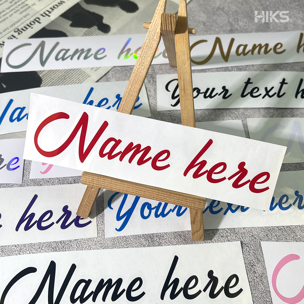 2PCS Custom Cursive Name Vinyl - Car Accessories Ebay 评论和价格