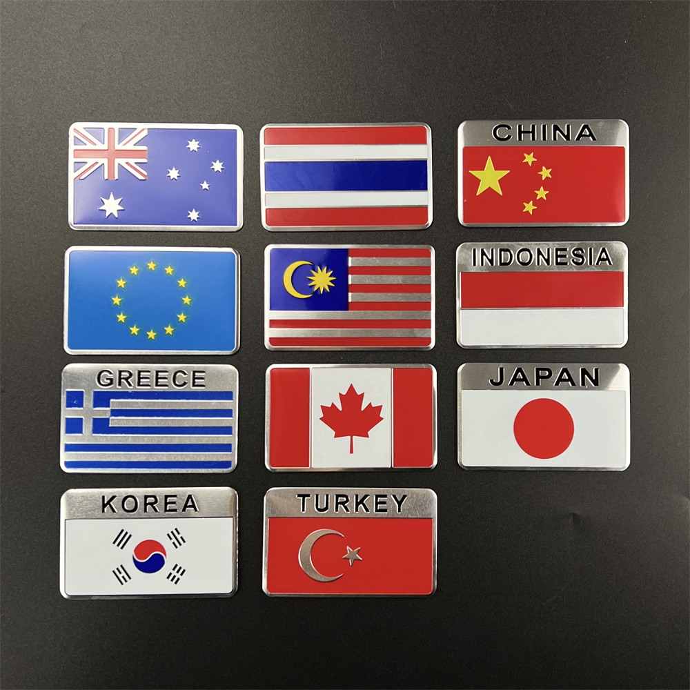 Aluminum Sticker National Flag - Car Accessories Malaysia 评论和价格