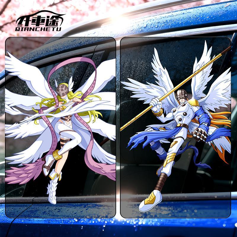 Digimon Car Sticker Cute Fashi - Car Accessories In Japan 评论和价格