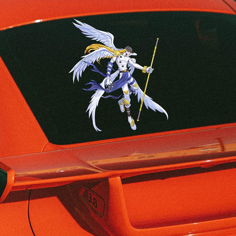 Digimon Car Sticker Cute Fashi - Car Accessories In Japan 评论和价格
