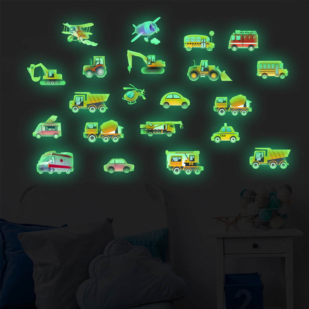 Luminous Car Wall Sticker 21Pc - Car Accessories Ebay 评论和价格