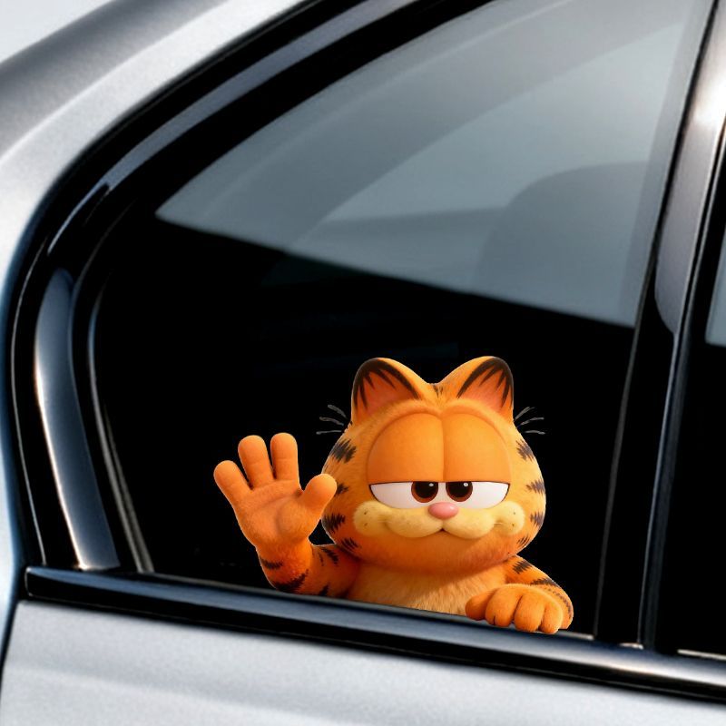 Garfield anime cartoon cute fu - Car Accessories For Decoration 评论和价格