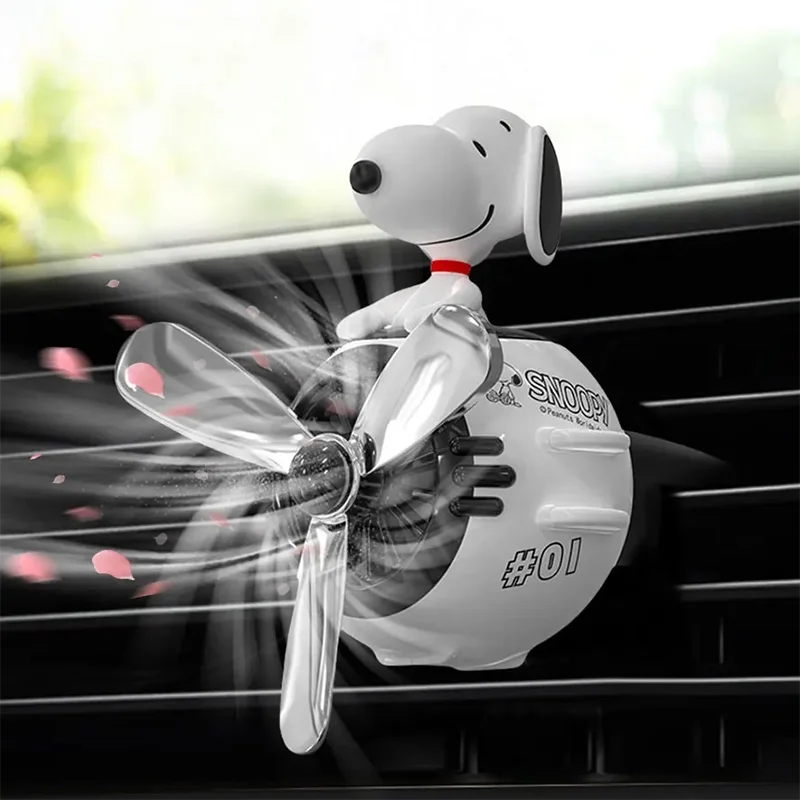 Kawaii Pilot Snoopy Car Aromat - Car Accessories Perfume 评论和价格