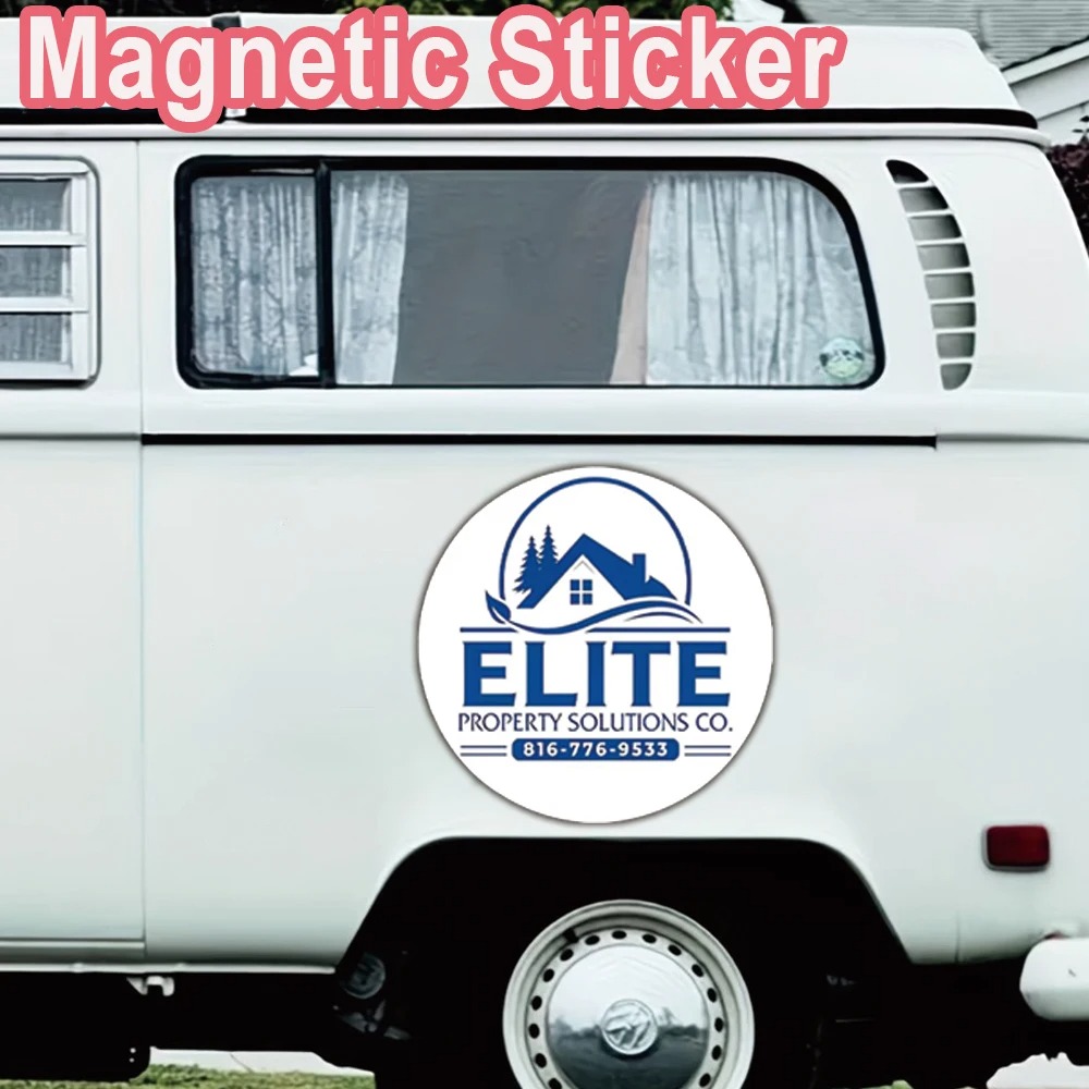 Custom Magnetic Car Sticker Pe - Car Accessories Ebay 评论和价格