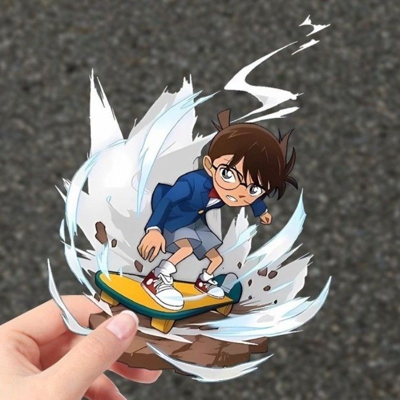 Detective Conan Cartoon Skateb - Car Accessories For Decoration 评论和价格