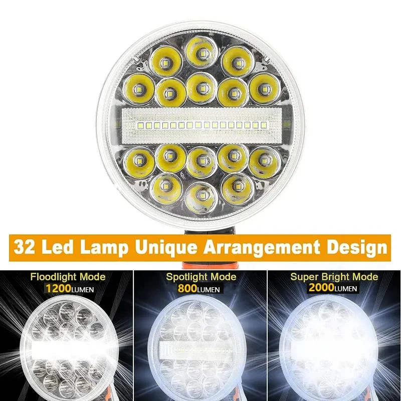 2000LM LED Work Light for Blac - Car Accessories Job 评论和价格