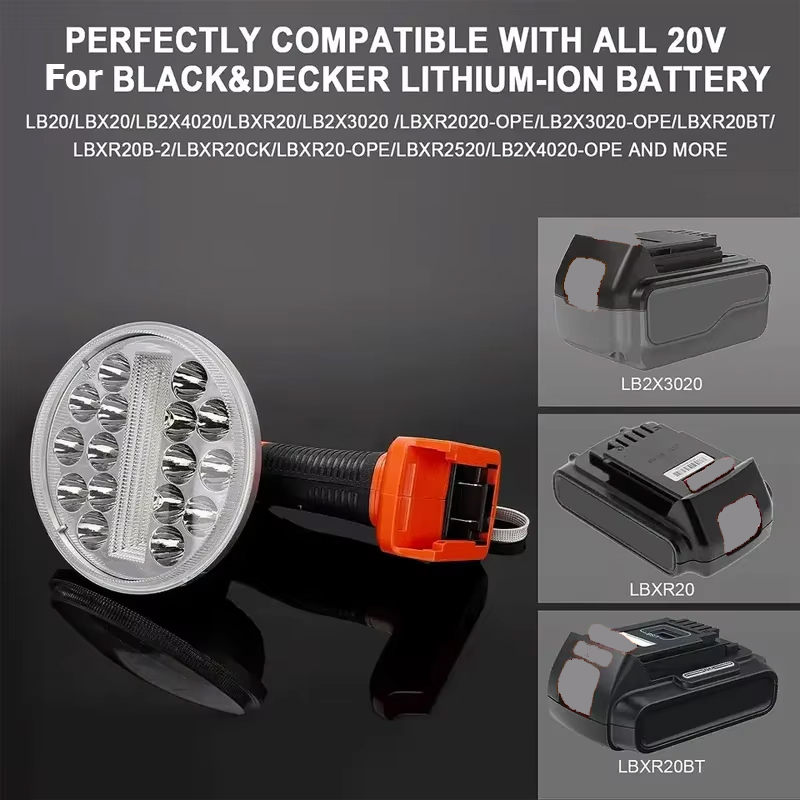 2000LM LED Work Light for Blac - Car Accessories Job 评论和价格
