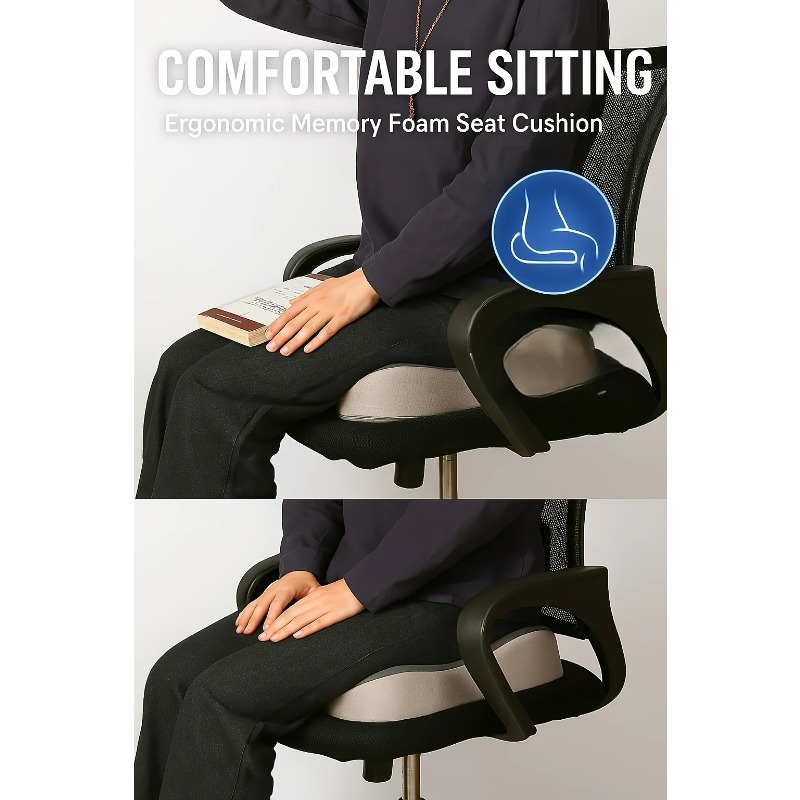 1 Pcs Ergonomic Memory Foam Se - Car Seat Cushion Memory Foam 评论和价格