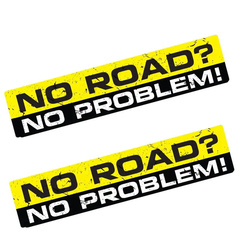 Car Stickers NO ROAD NO PROBLE - Car Accessories On Amazon 评论和价格