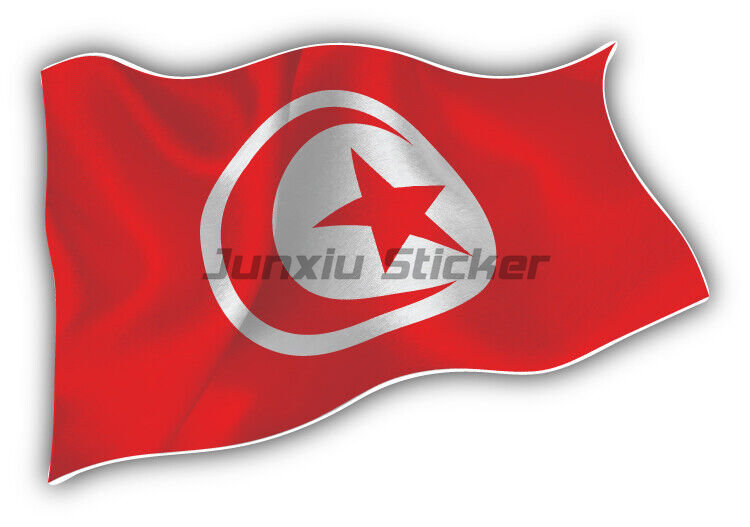 Tunisia National Flag Sticker  - Car Accessories Malaysia 评论和价格